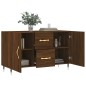 vidaXL Credenza Rovere Marrone 100x36x60 cm in Legno Multistrato vidaXL Credenza Rovere Marrone 100x36x60 cm in Legno Multistrato
