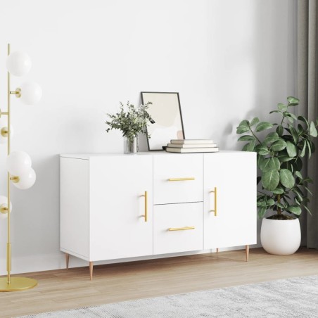 vidaXL Credenza Bianca 100x36x60 cm in Legno Multistrato