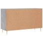 vidaXL Credenza Grigio Cemento 100x36x60 cm in Legno Multistrato vidaXL Credenza Grigio Cemento 100x36x60 cm in Legno Multistrato
