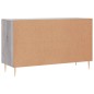 vidaXL Credenza Grigio Sonoma 100x36x60 cm in Legno Multistrato vidaXL Credenza Grigio Sonoma 100x36x60 cm in Legno Multistrato
