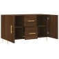 vidaXL Credenza Rovere Marrone 100x36x60 cm in Legno Multistrato vidaXL Credenza Rovere Marrone 100x36x60 cm in Legno Multistrato
