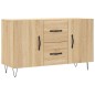 vidaXL Credenza Rovere Sonoma 100x36x60 cm in Legno Multistrato vidaXL Credenza Rovere Sonoma 100x36x60 cm in Legno Multistrato