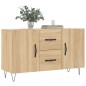 vidaXL Credenza Rovere Sonoma 100x36x60 cm in Legno Multistrato vidaXL Credenza Rovere Sonoma 100x36x60 cm in Legno Multistrato