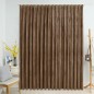 Tenda Oscurante con Ganci Beige in Velluto 290x245 cm Tenda Oscurante con Ganci Beige in Velluto 290x245 cm