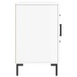 vidaXL Credenza Bianco Lucido 100x36x60 cm in Legno Multistrato vidaXL Credenza Bianco Lucido 100x36x60 cm in Legno Multistrato