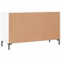 vidaXL Credenza Bianco Lucido 100x36x60 cm in Legno Multistrato vidaXL Credenza Bianco Lucido 100x36x60 cm in Legno Multistrato