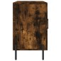 vidaXL Credenza Rovere Fumo 100x36x60 cm in Legno Multistrato vidaXL Credenza Rovere Fumo 100x36x60 cm in Legno Multistrato
