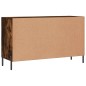 vidaXL Credenza Rovere Fumo 100x36x60 cm in Legno Multistrato vidaXL Credenza Rovere Fumo 100x36x60 cm in Legno Multistrato