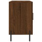 vidaXL Credenza Rovere Marrone 100x36x60 cm in Legno Multistrato vidaXL Credenza Rovere Marrone 100x36x60 cm in Legno Multistrato