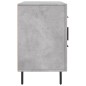 vidaXL Credenza Grigio Cemento 100x36x60 cm in Legno Multistrato vidaXL Credenza Grigio Cemento 100x36x60 cm in Legno Multistrato
