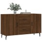 vidaXL Credenza Rovere Marrone 100x36x60 cm in Legno Multistrato vidaXL Credenza Rovere Marrone 100x36x60 cm in Legno Multistrato