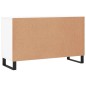 vidaXL Credenza Bianca 100x36x60 cm in Legno Multistrato vidaXL Credenza Bianca 100x36x60 cm in Legno Multistrato
