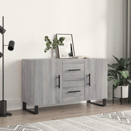 vidaXL Credenza Grigio Sonoma 100x36x60 cm in Legno Multistrato