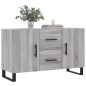 vidaXL Credenza Grigio Sonoma 100x36x60 cm in Legno Multistrato vidaXL Credenza Grigio Sonoma 100x36x60 cm in Legno Multistrato