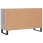 vidaXL Credenza Grigio Sonoma 100x36x60 cm in Legno Multistrato vidaXL Credenza Grigio Sonoma 100x36x60 cm in Legno Multistrato