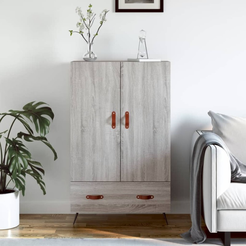 vidaXL Credenza Grigio Sonoma 69,5x31x115 cm in Legno Multistrato vidaXL Credenza Grigio Sonoma 69,5x31x115 cm in Legno Multistrato