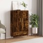 vidaXL Credenza Rovere Fumo 69,5x31x115 cm in Legno Multistrato vidaXL Credenza Rovere Fumo 69,5x31x115 cm in Legno Multistrato
