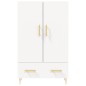 vidaXL Credenza Bianca 69,5x31x115 cm in Legno Multistrato vidaXL Credenza Bianca 69,5x31x115 cm in Legno Multistrato