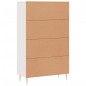 vidaXL Credenza Bianca 69,5x31x115 cm in Legno Multistrato vidaXL Credenza Bianca 69,5x31x115 cm in Legno Multistrato