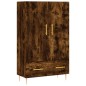 vidaXL Credenza Rovere Fumo 69,5x31x115 cm in Legno Multistrato vidaXL Credenza Rovere Fumo 69,5x31x115 cm in Legno Multistrato