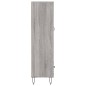 vidaXL Credenza Grigio Sonoma 69,5x31x115 cm in Legno Multistrato vidaXL Credenza Grigio Sonoma 69,5x31x115 cm in Legno Multistrato