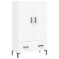 vidaXL Credenza Bianca 69,5x31x115 cm in Legno Multistrato vidaXL Credenza Bianca 69,5x31x115 cm in Legno Multistrato