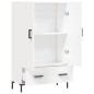 vidaXL Credenza Bianca 69,5x31x115 cm in Legno Multistrato vidaXL Credenza Bianca 69,5x31x115 cm in Legno Multistrato