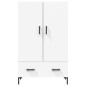 vidaXL Credenza Bianca 69,5x31x115 cm in Legno Multistrato vidaXL Credenza Bianca 69,5x31x115 cm in Legno Multistrato