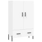vidaXL Credenza Bianca 69,5x31x115 cm in Legno Multistrato vidaXL Credenza Bianca 69,5x31x115 cm in Legno Multistrato
