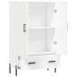 vidaXL Credenza Bianca 69,5x31x115 cm in Legno Multistrato vidaXL Credenza Bianca 69,5x31x115 cm in Legno Multistrato