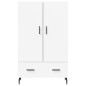 vidaXL Credenza Bianca 69,5x31x115 cm in Legno Multistrato vidaXL Credenza Bianca 69,5x31x115 cm in Legno Multistrato