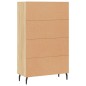 vidaXL Credenza Rovere Sonoma 69,5x31x115 cm in Legno Multistrato vidaXL Credenza Rovere Sonoma 69,5x31x115 cm in Legno Multistrato