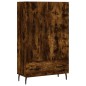 vidaXL Credenza Rovere Fumo 69,5x31x115 cm in Legno Multistrato vidaXL Credenza Rovere Fumo 69,5x31x115 cm in Legno Multistrato