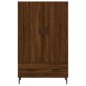 vidaXL Credenza Rovere Marrone 69,5x31x115 cm in Legno Multistrato vidaXL Credenza Rovere Marrone 69,5x31x115 cm in Legno Multistrato