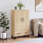 vidaXL Credenza Rovere Sonoma 69,5x31x115 cm in Legno Multistrato vidaXL Credenza Rovere Sonoma 69,5x31x115 cm in Legno Multistrato