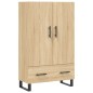 vidaXL Credenza Rovere Sonoma 69,5x31x115 cm in Legno Multistrato vidaXL Credenza Rovere Sonoma 69,5x31x115 cm in Legno Multistrato
