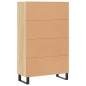 vidaXL Credenza Rovere Sonoma 69,5x31x115 cm in Legno Multistrato vidaXL Credenza Rovere Sonoma 69,5x31x115 cm in Legno Multistrato
