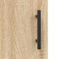 vidaXL Credenza Rovere Sonoma 69,5x31x115 cm in Legno Multistrato vidaXL Credenza Rovere Sonoma 69,5x31x115 cm in Legno Multistrato