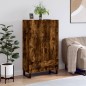 vidaXL Credenza Rovere Fumo 69,5x31x115 cm in Legno Multistrato vidaXL Credenza Rovere Fumo 69,5x31x115 cm in Legno Multistrato