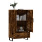 vidaXL Credenza Rovere Fumo 69,5x31x115 cm in Legno Multistrato vidaXL Credenza Rovere Fumo 69,5x31x115 cm in Legno Multistrato