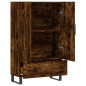 vidaXL Credenza Rovere Fumo 69,5x31x115 cm in Legno Multistrato vidaXL Credenza Rovere Fumo 69,5x31x115 cm in Legno Multistrato