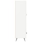 vidaXL Credenza Bianca 69,5x31x115 cm in Legno Multistrato vidaXL Credenza Bianca 69,5x31x115 cm in Legno Multistrato