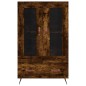 vidaXL Credenza Rovere Fumo 69,5x31x115 cm in Legno Multistrato vidaXL Credenza Rovere Fumo 69,5x31x115 cm in Legno Multistrato