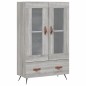 vidaXL Credenza Grigio Sonoma 69,5x31x115 cm in Legno Multistrato vidaXL Credenza Grigio Sonoma 69,5x31x115 cm in Legno Multistrato