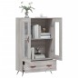 vidaXL Credenza Grigio Sonoma 69,5x31x115 cm in Legno Multistrato vidaXL Credenza Grigio Sonoma 69,5x31x115 cm in Legno Multistrato