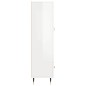 vidaXL Credenza Bianco Lucido 69,5x31x115 cm in Legno Multistrato vidaXL Credenza Bianco Lucido 69,5x31x115 cm in Legno Multistrato