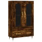 vidaXL Credenza Rovere Fumo 69,5x31x115 cm in Legno Multistrato vidaXL Credenza Rovere Fumo 69,5x31x115 cm in Legno Multistrato