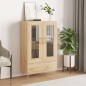 vidaXL Credenza Rovere Sonoma 69,5x31x115 cm in Legno Multistrato vidaXL Credenza Rovere Sonoma 69,5x31x115 cm in Legno Multistrato