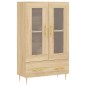 vidaXL Credenza Rovere Sonoma 69,5x31x115 cm in Legno Multistrato vidaXL Credenza Rovere Sonoma 69,5x31x115 cm in Legno Multistrato