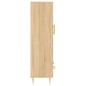 vidaXL Credenza Rovere Sonoma 69,5x31x115 cm in Legno Multistrato vidaXL Credenza Rovere Sonoma 69,5x31x115 cm in Legno Multistrato